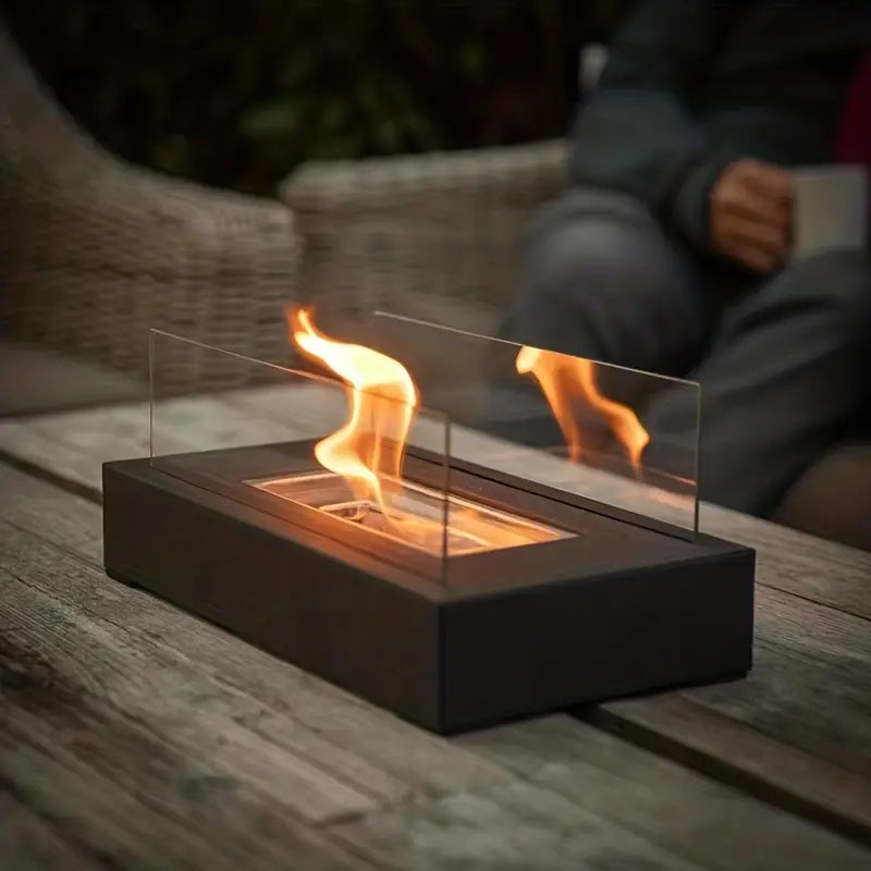 Serene Flame Luxe Fire Pit – Skab magiske aftener med ild og stil