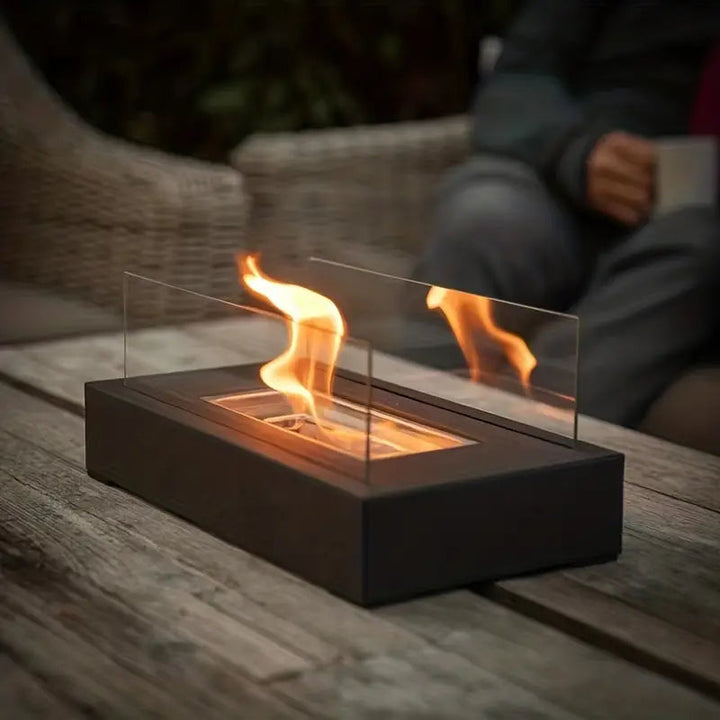 Serene Flame Luxe Fire Pit – Skab magiske aftener med ild og stil