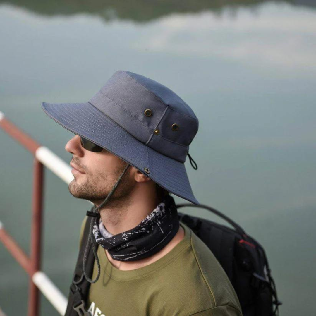 Outdoor-bøttehat med UV-beskyttelse – Stormtrail