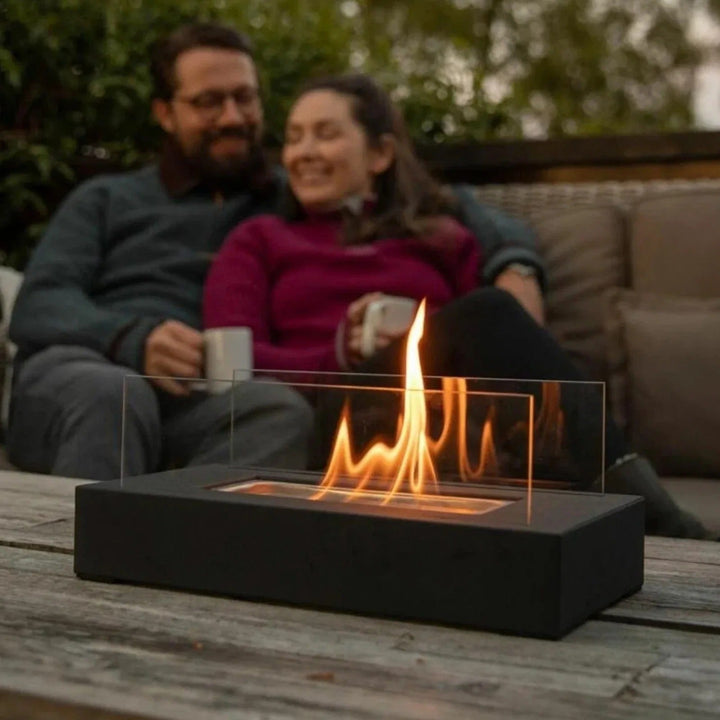 Serene Flame Luxe Fire Pit – Skab magiske aftener med ild og stil
