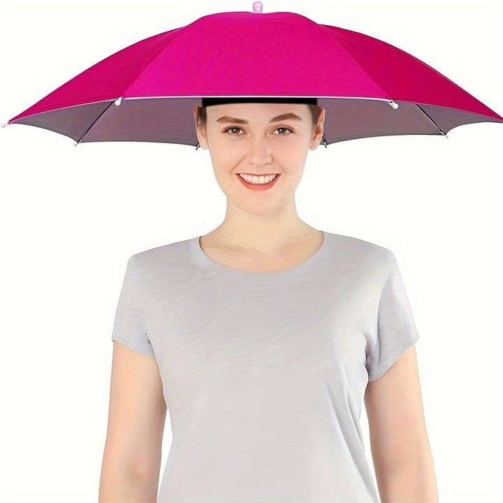 SunShade paraplyhat – let, UV-beskyttende og håndfri