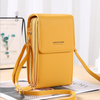 Telefontaske med touchscreen og pungfunktion – kompakt crossbody-taske til daglig brug