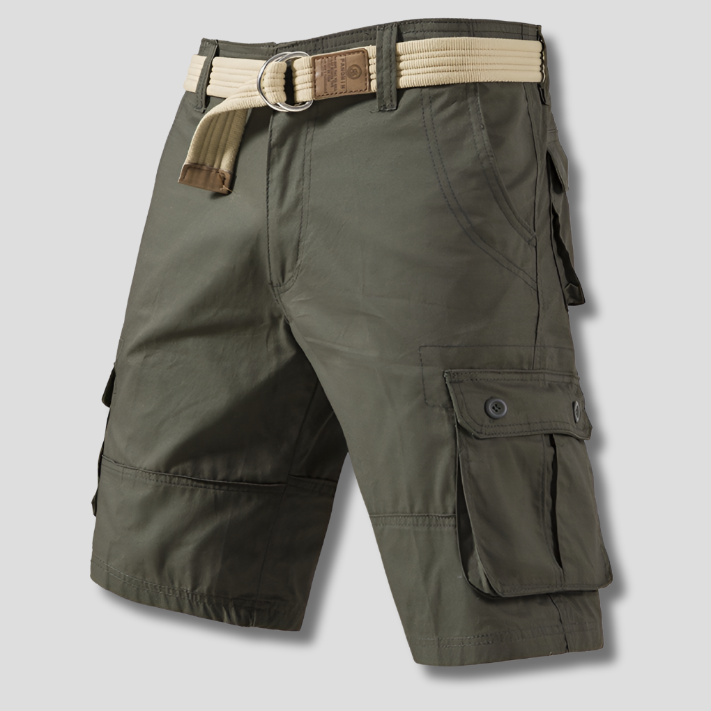 Herre cargo shorts med flere lommer