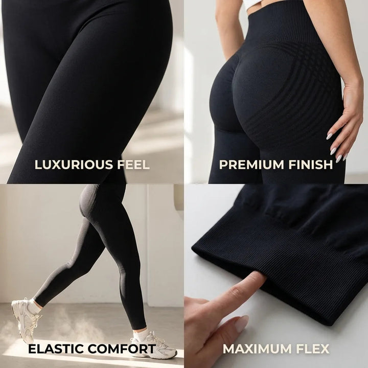 Curvay 3D Sculpt Leggings - cellulite-udglattende kompression