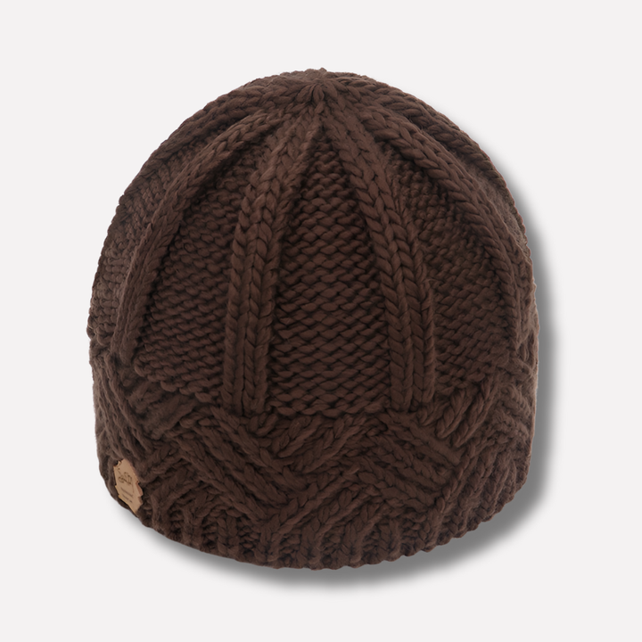 Dame Strikket Beanie