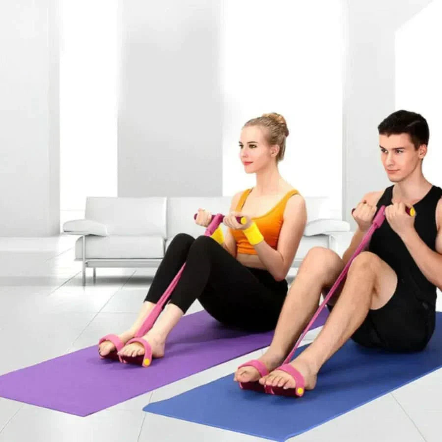 Komplet fitnesselastik til hele kroppen