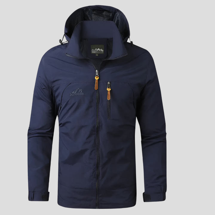 Vandtæt og vindtæt outdoor-jakke