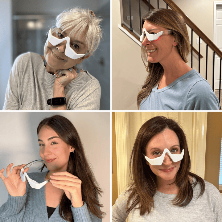 LumaNova Eye Rejuvenator til Rødlysterapi og Mikrostrøm