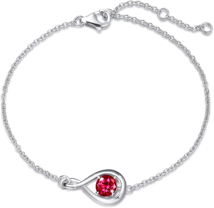Armbånd med endeløs elegance i hvidguld