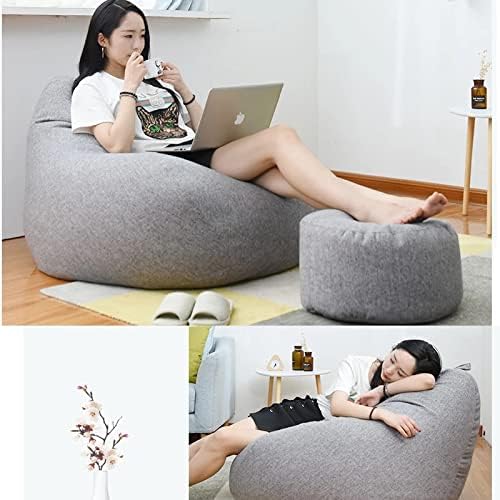 Bean Bag Trekk | Ergonomisk og stilfuld | 80x90 cm, 100x120 cm