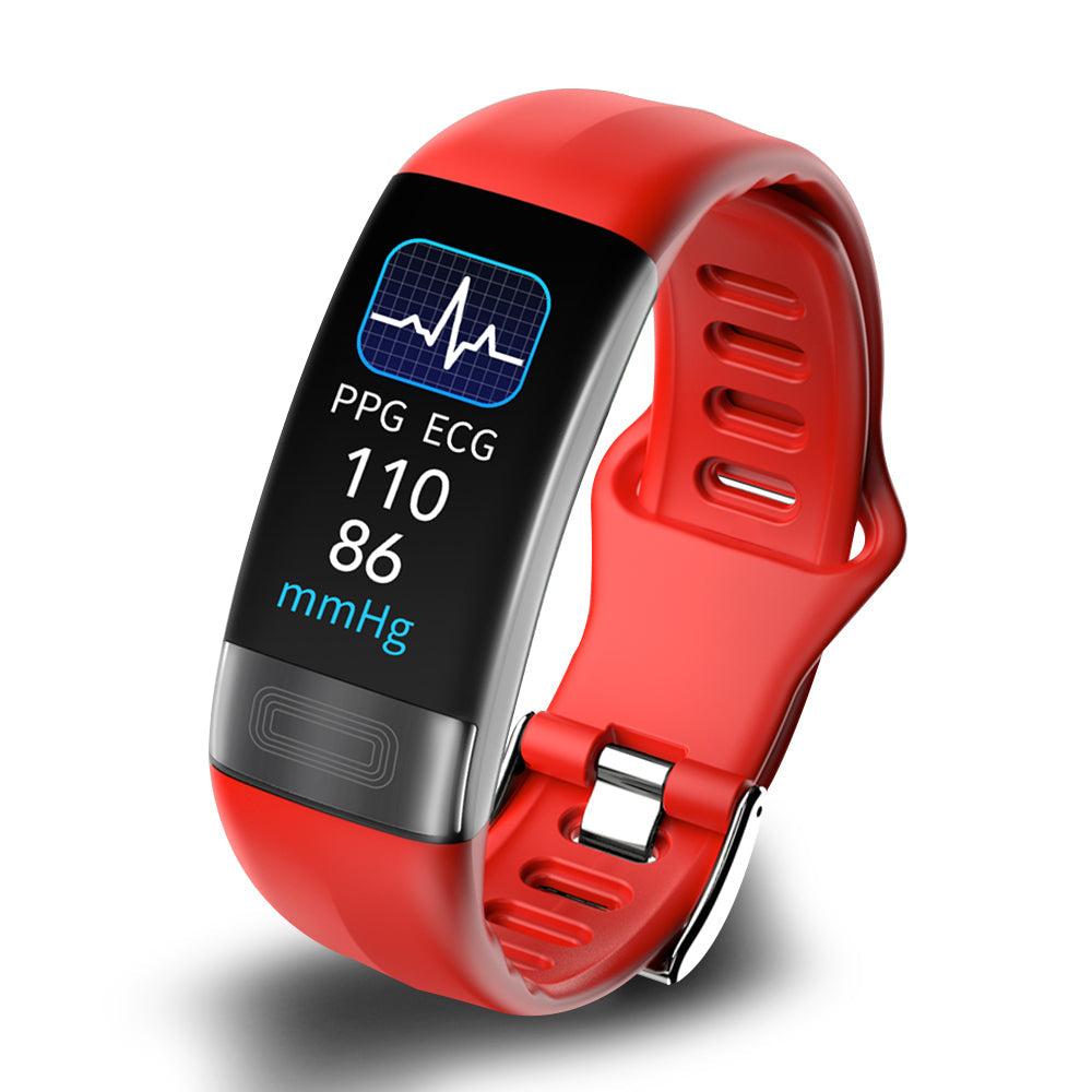 Smart armbånd med blodtryksmåler, EKG, pulsmåler, iltmætning og søvntracker - FDA-godkendt