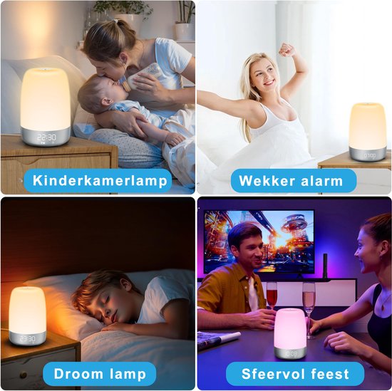 Wake-up light med naturlyde - Aurora