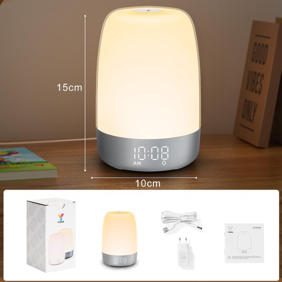 Wake-up light med naturlyde - Aurora