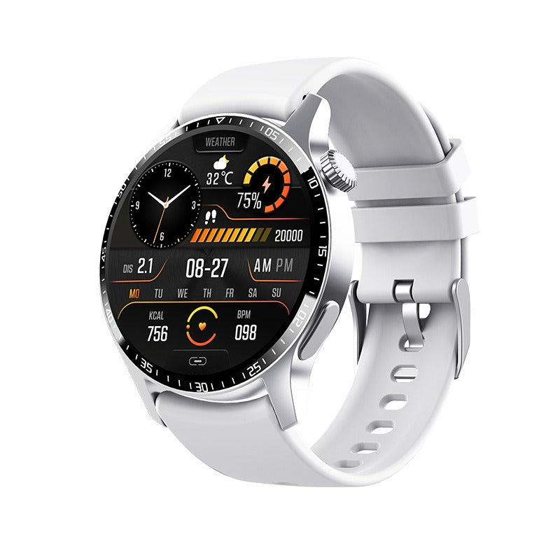 Vandtæt smartwatch med blodtryksmåler, iltmætning og søvnovervågning