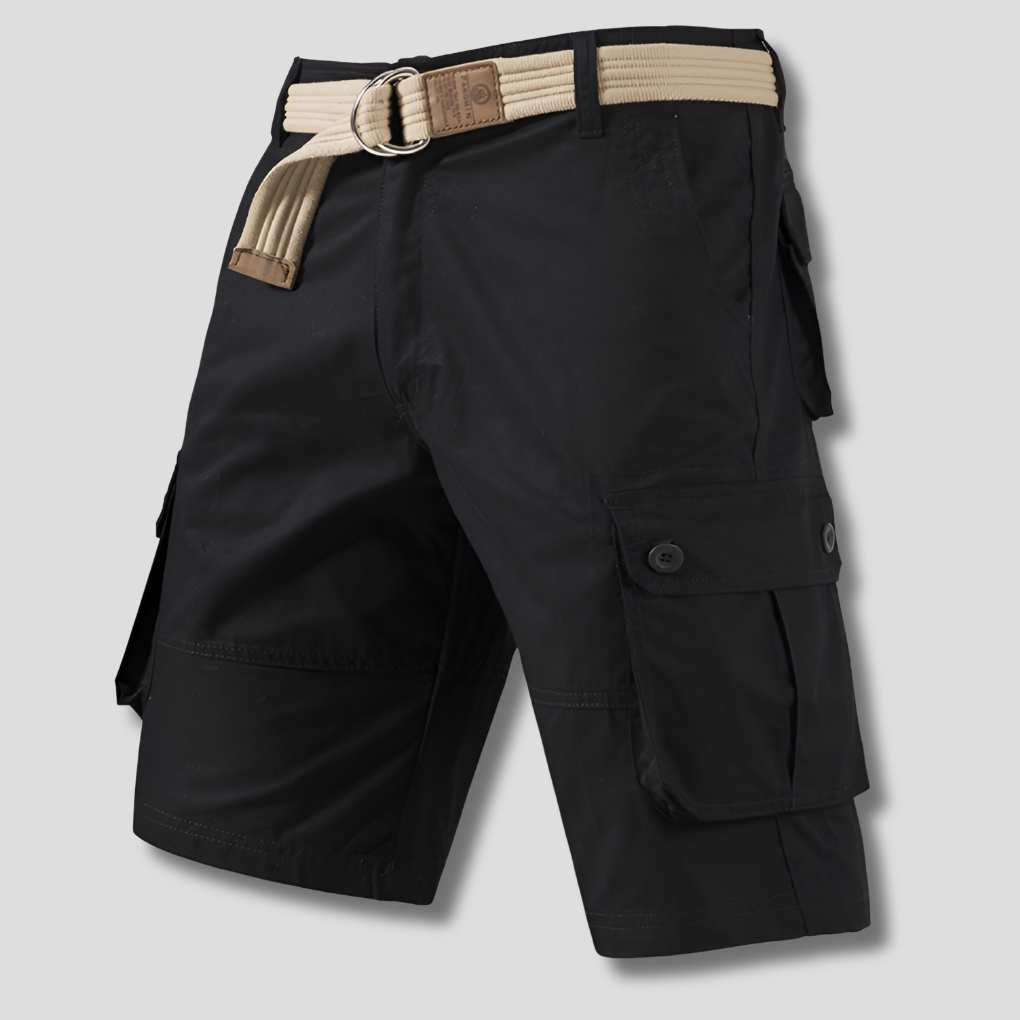 Herre cargo shorts med flere lommer