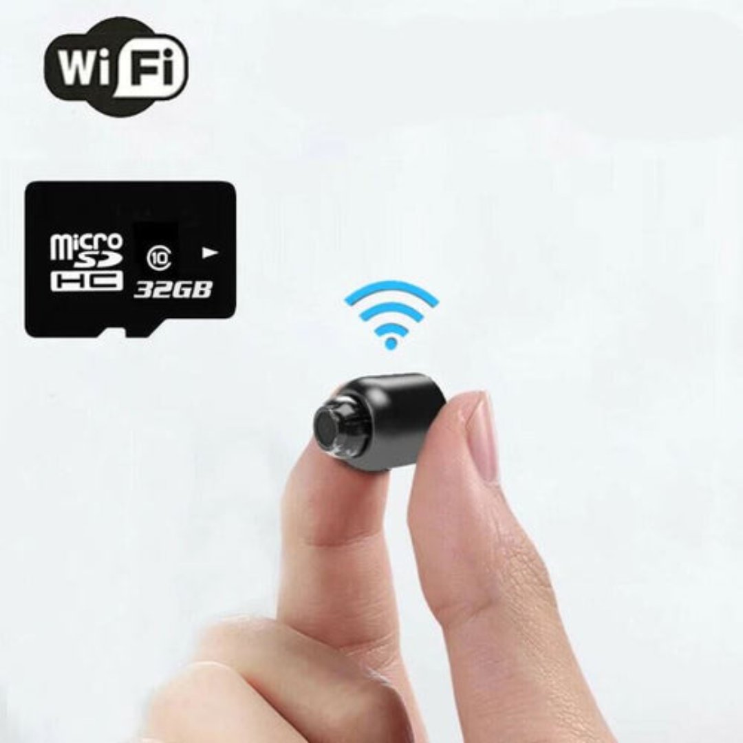 Skjult WiFi-kamera (1080P) – Trådløs Babyalarm og Diskret Overvågning