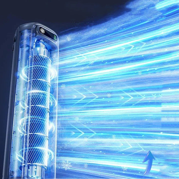 AirWave – Genopladelig tårnventilator