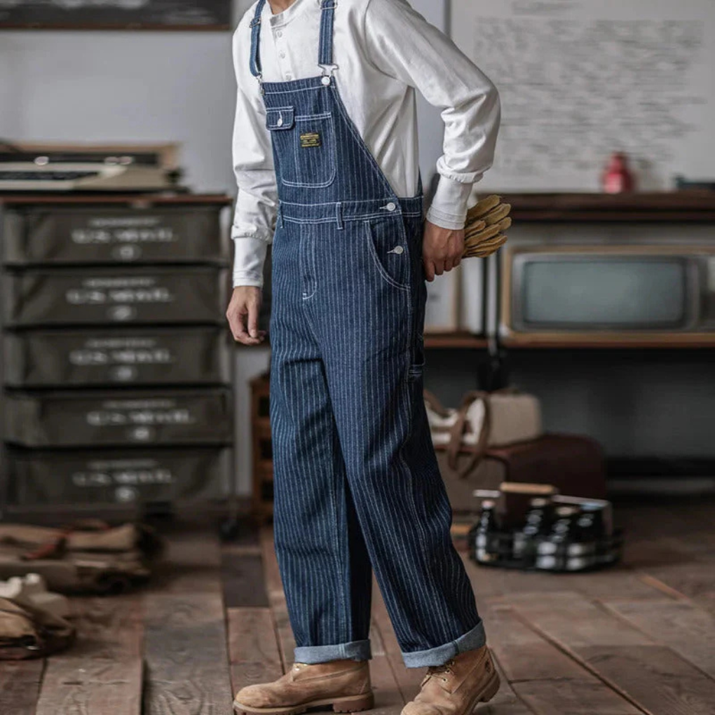Indigo Denim Overalls
