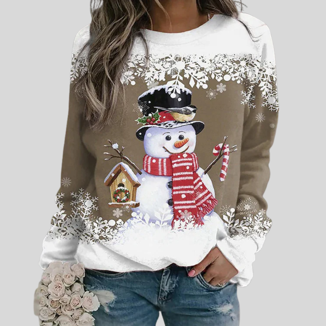 Julesweatshirt til kvinder