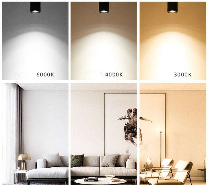 LED-spot til loft - 7W, 12W, 15W
