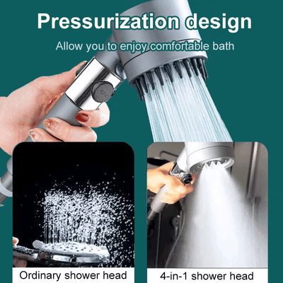 Bruserhoved – PowerSpray – øget vandtryk – spa-oplevelse
