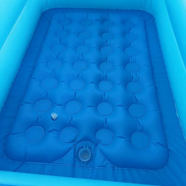 Oppustelig børnepool Ocean Splash – Kraftig PVC til sjov i haven