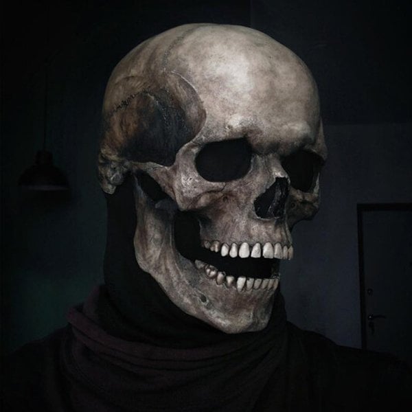 Kranie-maske — få hvert rum til at gyse med livagtige detaljer og komfort hele natten