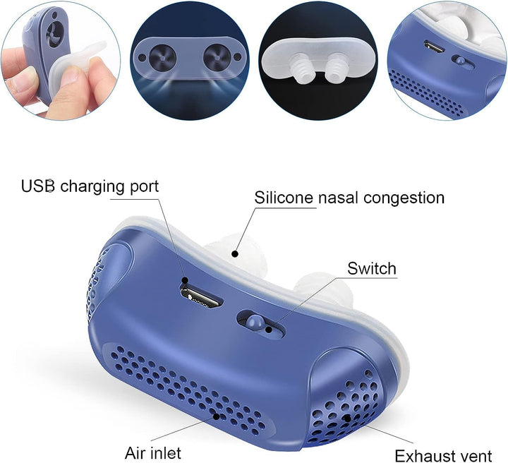 Mikro-CPAP mod søvnapnø til rejse og snorken | CPAP-alternativ