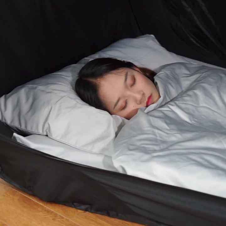 CozyNest sammenklappelig teltseng – beskyttelse og hvile lige ved hånden