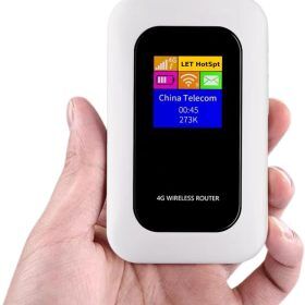 RoamWave 5G bærbar WiFi-hotspot til rejse eller hjemmebrug