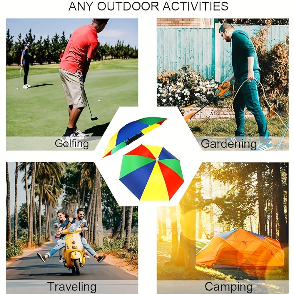 SunShade paraplyhat – let, UV-beskyttende og håndfri