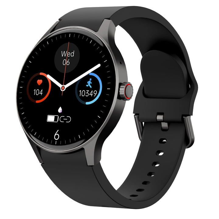 Vandtæt smartwatch med blodtryksmåler, iltmætning og søvnovervågning