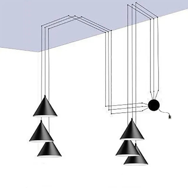 Moderne pendellampe | Minimalistisk metaldesign