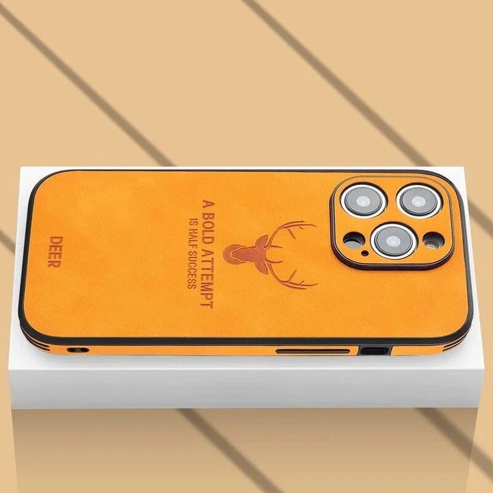 Luksus iPhone-cover i hjorteskind - Veltro