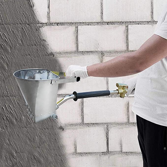 Sprøjtepistol til cementmørtel