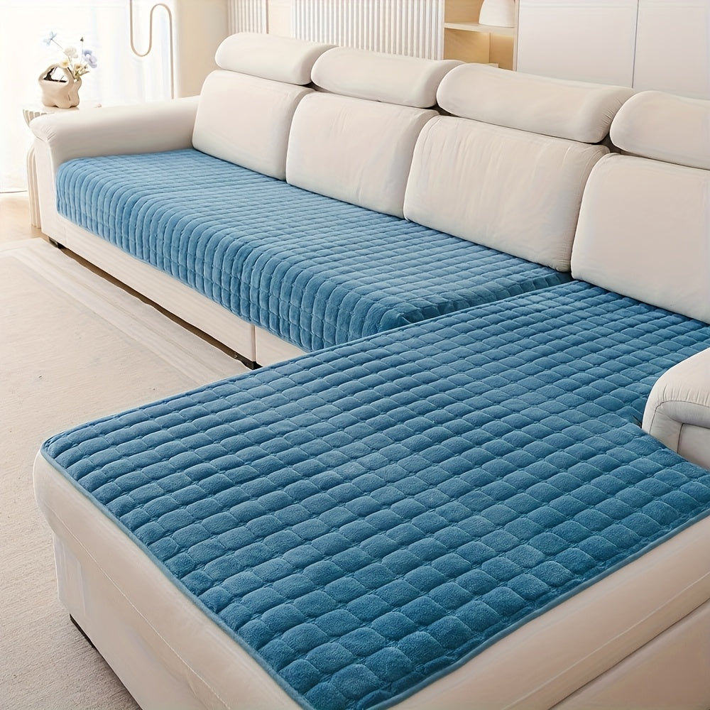 Elegant betræk til quiltet sofa – komfort og beskyttelse