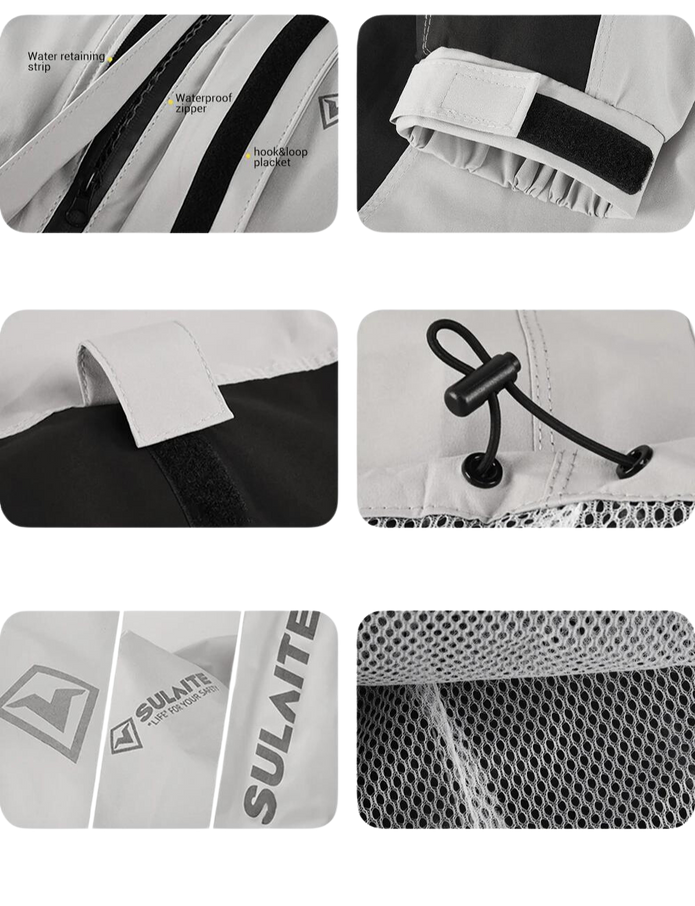 Unisex vandtæt regnjakke – Stormex