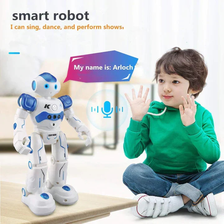 SmartCompanion interaktiv robot | Flersproget og gestusreaktiv teknologi til børn og familier