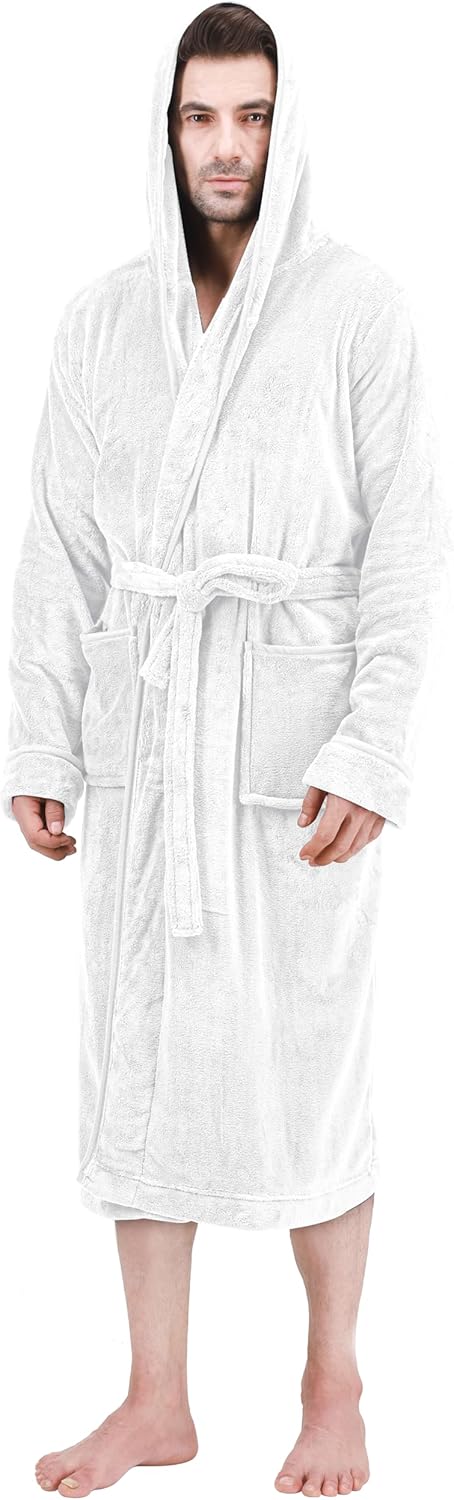 Behagelig fleece-badekåbe til herrer - Harry