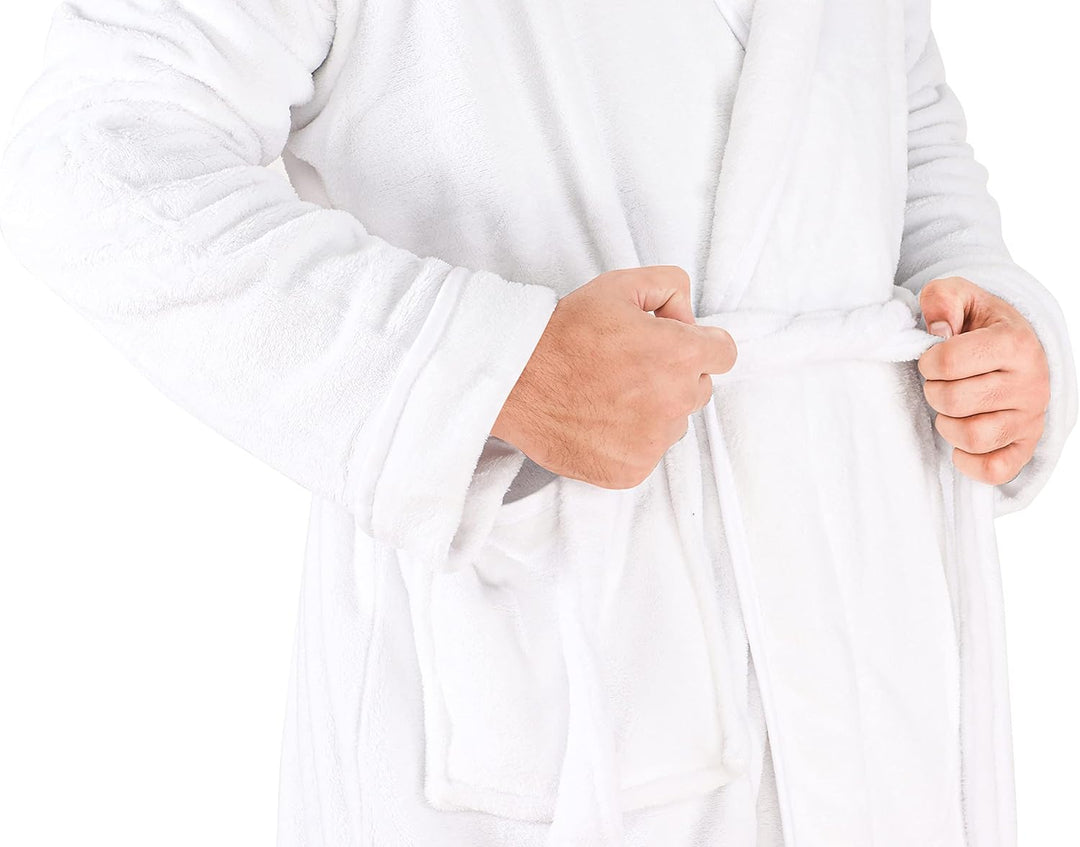 Behagelig fleece-badekåbe til herrer - Harry