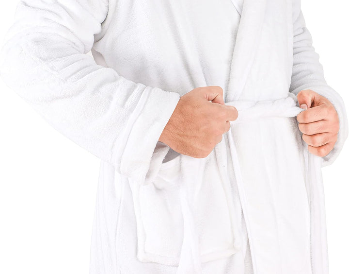Behagelig fleece-badekåbe til herrer - Harry