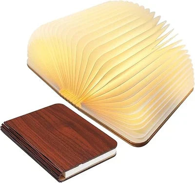 Foldbar boglampe med varmt LED-lys - StoryGlow
