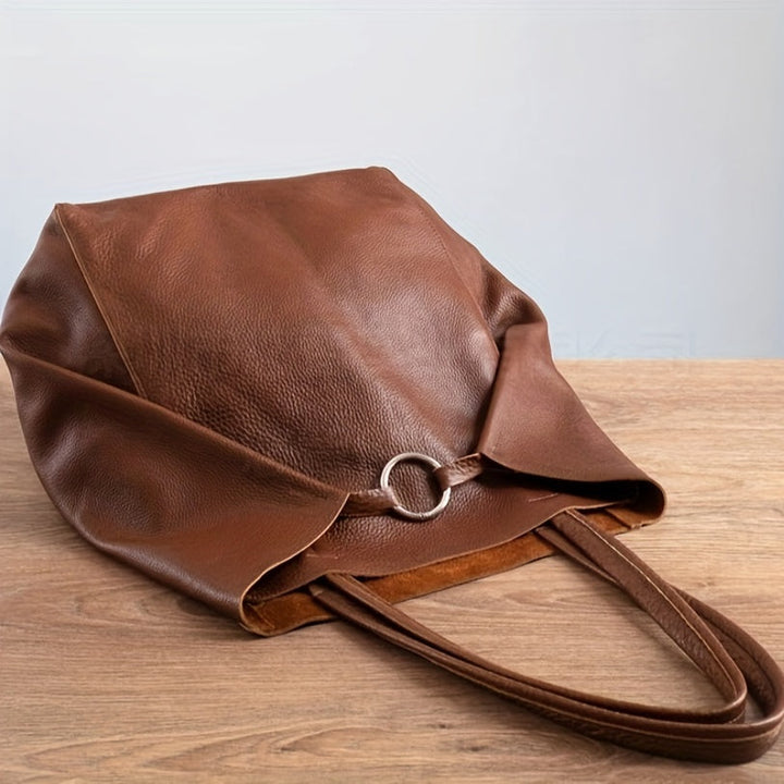 Elegant blød totetaske – praktisk og moderigtig