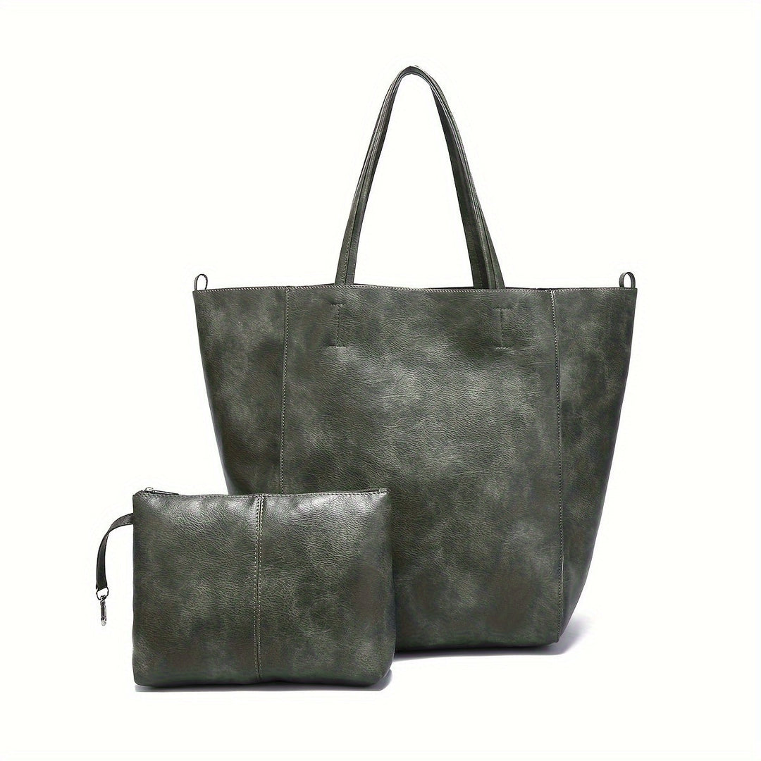 Elegant blød totetaske – praktisk og moderigtig