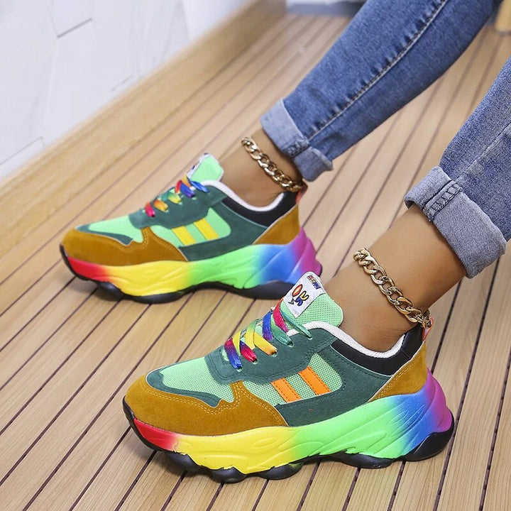 Farverige sneakers til kvinder – Solenya