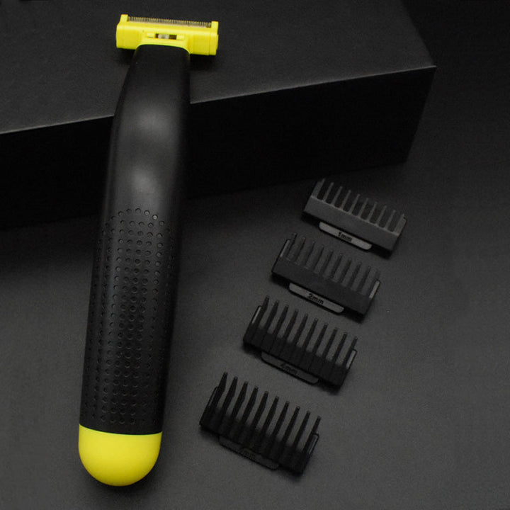Vådt & tørt barbermaskine til hele kroppen