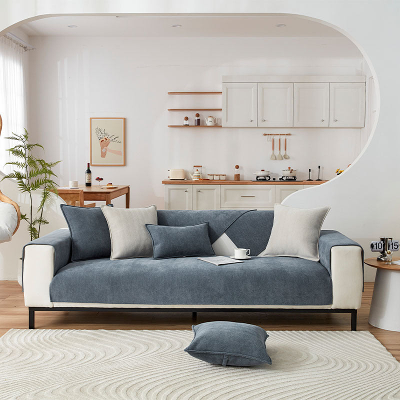 AestheticCover™ | Sofabetræk i chenille med sildebensmønster