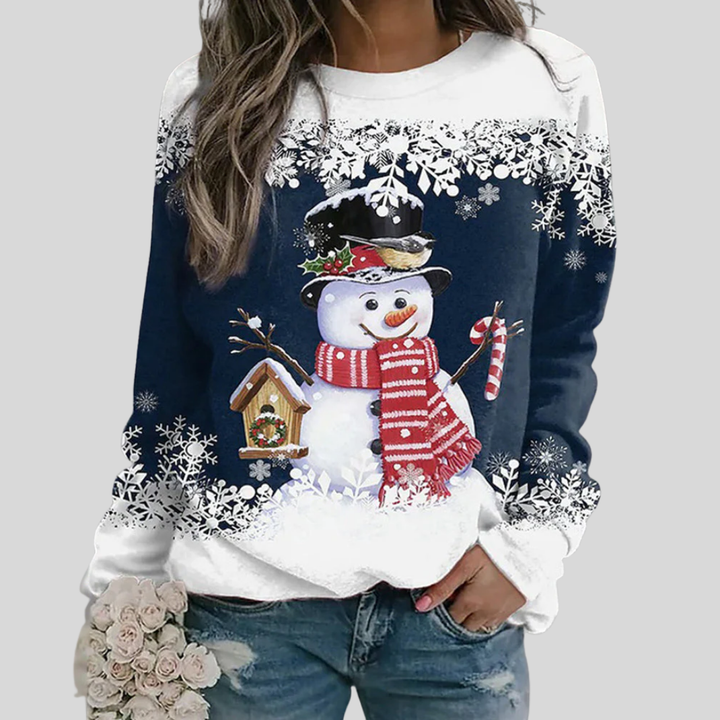 Julesweatshirt til kvinder