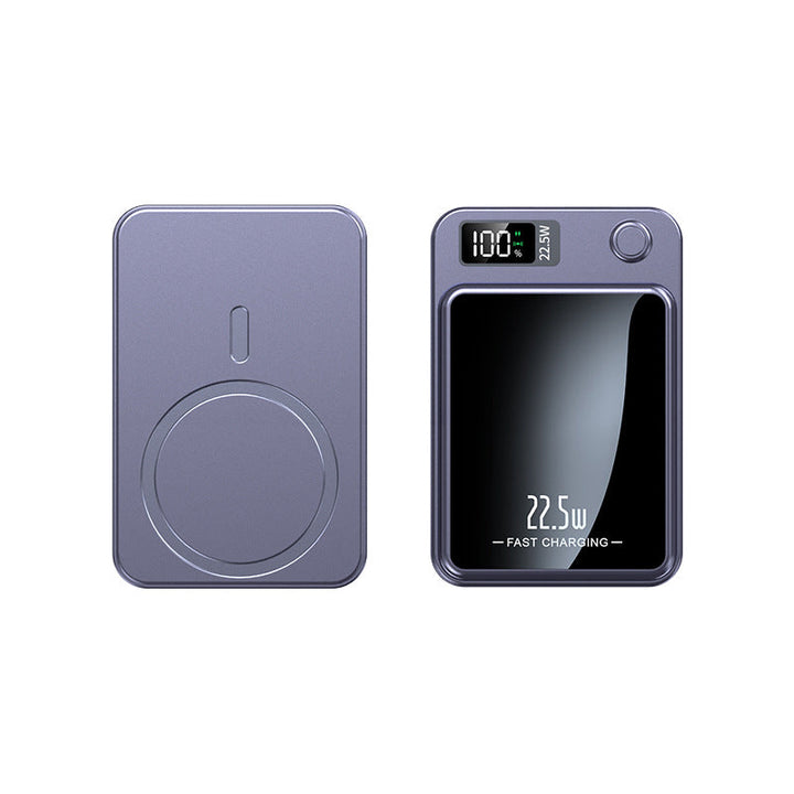 Powerbank 20.000 mAh | 22,5 W hurtigopladning & 15 W trådløs Qi-opladning