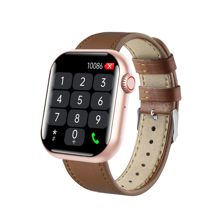 Vandtæt smartwatch med blodtryksmåler, iltmætning og søvnovervågning